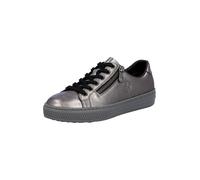 Rieker Chaussures d'entraînement Newark pour Femme, Argent Platine, 42 EU