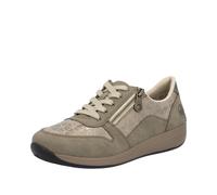 Rieker Baskets basses beige foncé / or, Taille 39