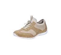 Rieker Baskets basses beige / gris clair, Taille 37
