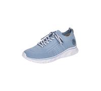 Rieker Baskets basses bleu / bleu clair, Taille 37