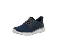 Rieker Baskets basses bleu foncé / gris foncé, Taille 44