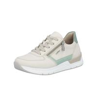Rieker Baskets basses crème / menthe, Taille 41
