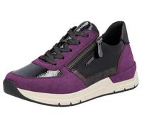 Rieker Baskets basses crème / violet / noir, Taille 40