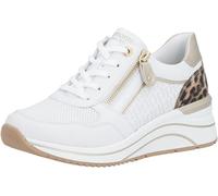 Rieker Baskets Basses D0T10 pour Femme, Blanc, 42 UE
