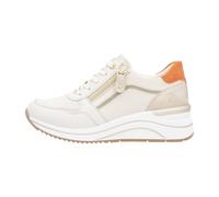 Rieker Baskets Basses D0T10 pour Femme, Blanc, 45 UE