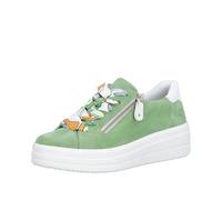 Rieker Baskets Basses D1C06 pour Femme, Vertes, 45 UE