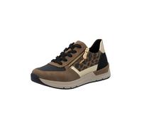 Rieker Baskets basses écru / umbra / noir, Taille 43