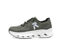 Rieker Baskets Basses Homme Olive Synthetique Semelle Fixe À Lacets