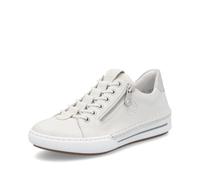 Rieker Baskets basses L7250 pour femme, semelle lâche, Blanc 80, 36 EU