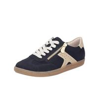 Rieker Baskets Basses L9700 pour Femme, Noir, 39 EU, Noir, 39