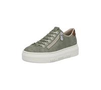 Rieker Baskets basses marron / cognac / vert foncé, Taille 37