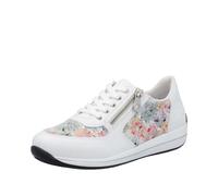 Rieker Baskets basses marron / rouge / blanc, Taille 37