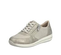 Rieker Baskets basses 'N1112' beige clair / argent, Taille 41