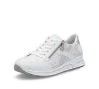Rieker Baskets basses N1403 pour femme, semelle lâche, Blanc 80, 39 EU Large