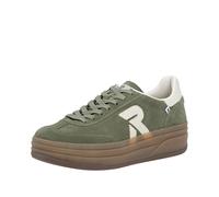 Rieker Baskets basses olive / blanc, Taille 41