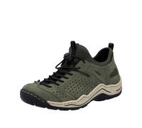 Rieker Baskets basses olive / vert foncé / noir, Taille 38