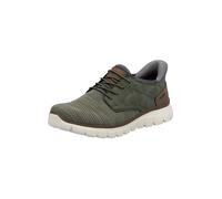 Rieker Baskets basses olive / vert foncé, Taille 45