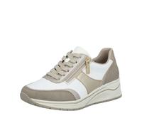 Rieker Baskets basses or / gris / taupe / blanc, Taille 41