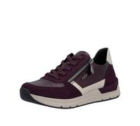Rieker Baskets Basses pour Femme 58902, Rouge, 41 EU