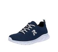 Rieker Baskets Basses pour Femme, Bleues, Taille 37 EU