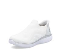 Rieker Baskets Basses pour Femme M5072, Blanc 80, 40 EU