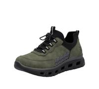Rieker Baskets Basses pour Femme M6058, Combinaison Verte., 39 EU
