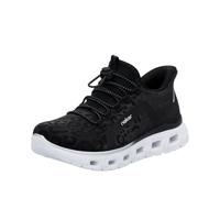 Rieker Baskets basses pour femme M6066 – Noir – Taille 42