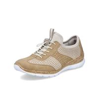 Rieker Baskets basses pour femme N4245, Beige 60., 42 EU