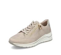 Rieker Baskets basses pour femme N9517, Beige 62, 36 EU Large