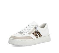 Rieker Baskets basses pour femme N9912, Blanc 80, 36 EU