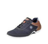 Rieker Baskets Basses pour Homme 07506 - Semelle lâche, Bleu, 41 EU