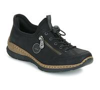 Rieker Chaussures décontractées à Enfiler pour Femme N3267-01 Ready 2 Go Noir, Noir, 39 EU