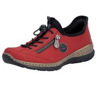 Rieker Baskets N3267 Basses à lacets Scuba Femme 39 Rouge