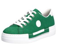 Rieker Chaussures à Lacets pour Femmes N49W1, Pointure:38 EU, La Couleur:Vert
