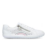 Rieker - Baskets en cuir blanc - Femme - Chaussures - Blanc - Taille: 38 EU