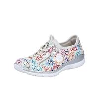 Rieker Baskets Femme Coloré Élastique Textile Léger Flexible Antidérapant L3252