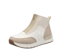 Rieker Baskets hautes beige / écru / beige foncé, Taille 37