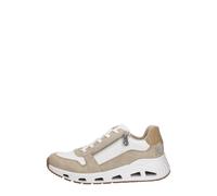 Rieker - Baskets Laag - Femme - Chaussures - Beige - Taille: 38 EU