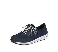 Rieker Baskets N1111 pour Femme, Bleu, 40 EU