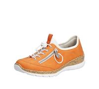 Rieker Baskets N4322 pour Femme, Orange, 36 EU