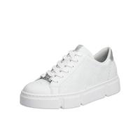 Rieker Baskets N5904 pour Femme, Blanc., 39 EU