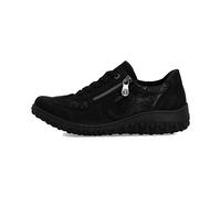 Rieker Chaussures à lacets Scuol 59501 Cuir Noir Femme Taille 38