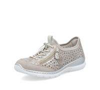 Rieker Baskets Pour Femmes Halbschuhe Chaussures Beige L32P6
