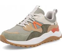 Rieker Baskets pour hommes Pistache-Beige-Brun-Blanc-Multicolore, Couleur:multicolor, EU Taille:43