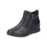 Rieker - Enkellaarsjes Plat - Femme - Chaussures - Noir - Taille: 38 EU