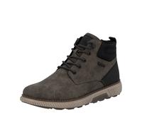 Rieker Bottes à lacets brun foncé / marron chiné, Taille 41