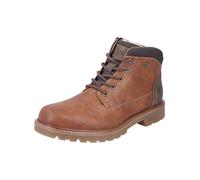 Rieker Bottes à lacets chocolat / cognac, Taille 46
