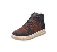 Rieker Bottes à lacets - Marron moka Similicuir : Normal : 44 Taille : 44 Largeur : Normal