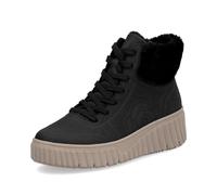 Rieker Bottes à lacets N2504 pour femme - Noir - Taille 40 EU, Noir, 40 EU
