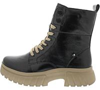 Rieker Bottes à lacets noires, Noir , 38 EU